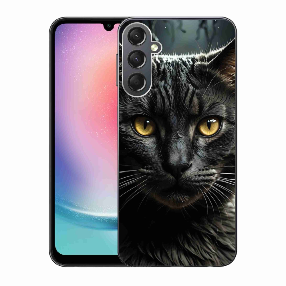 Gél borítás mmCase Samsung Galaxy A24 - macskaszem 3
