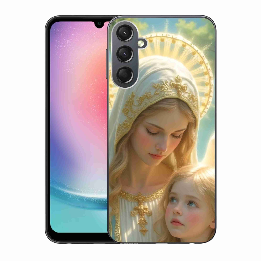 Gél borítás mmCase Samsung Galaxy A24 - vallási motívum 2