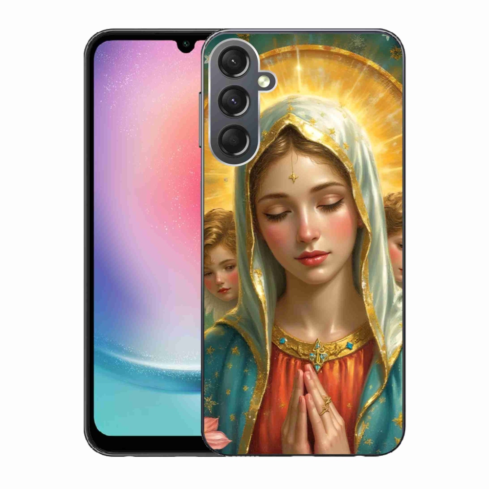 Gél borítás mmCase Samsung Galaxy A24 - vallási motívum 3