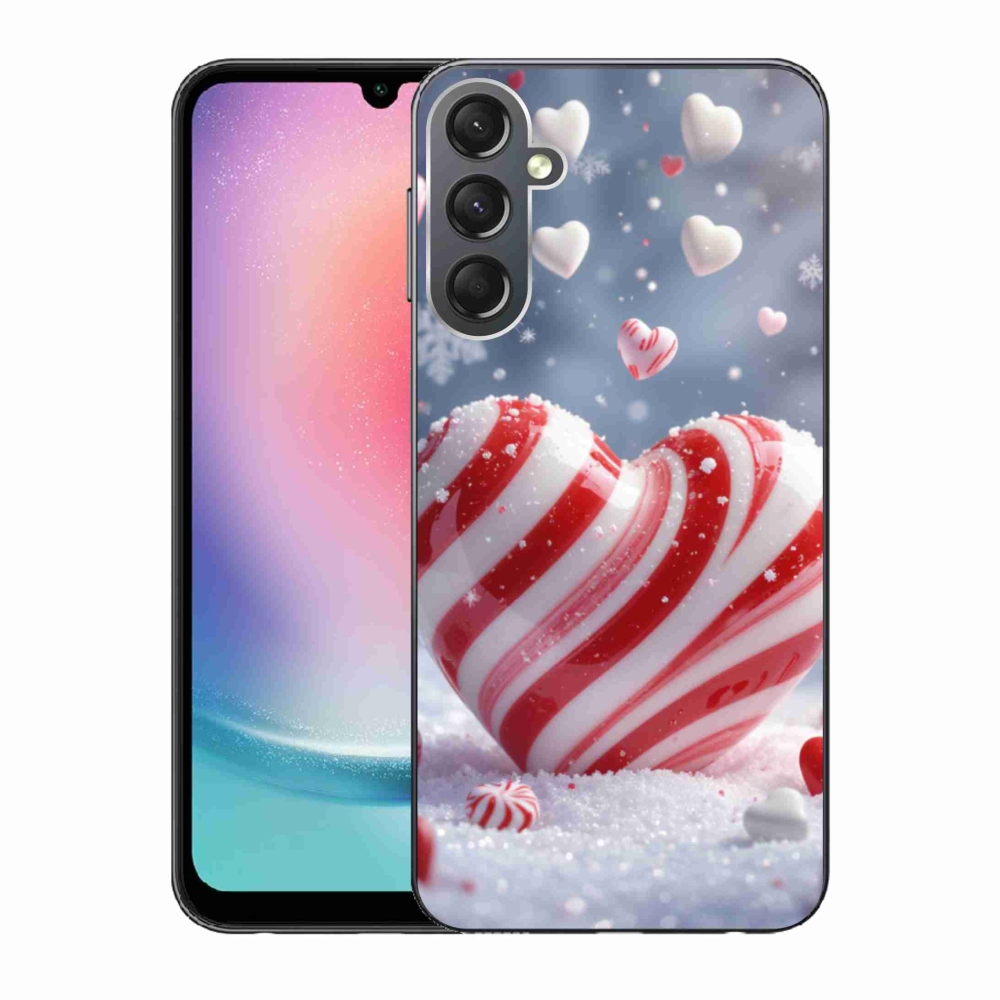 Gél borítás mmCase Samsung Galaxy A24 készülékhez - édes szív