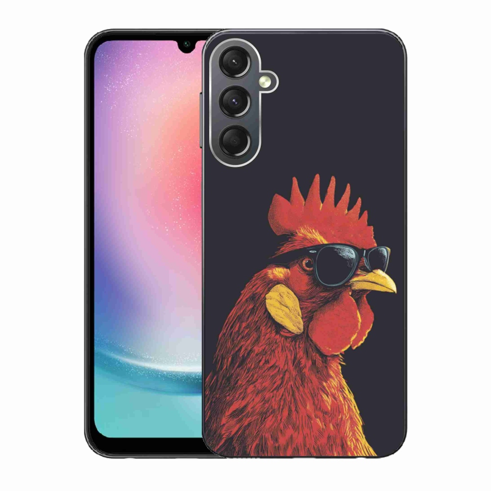 Zselés borítás mmCase Samsung Galaxy A24 készülékhez - stílusos kakas