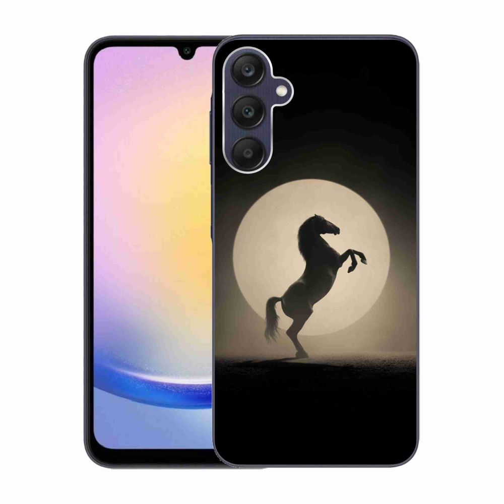 Zselés borítás mmCase Samsung Galaxy A25 5G - ló sziluettben