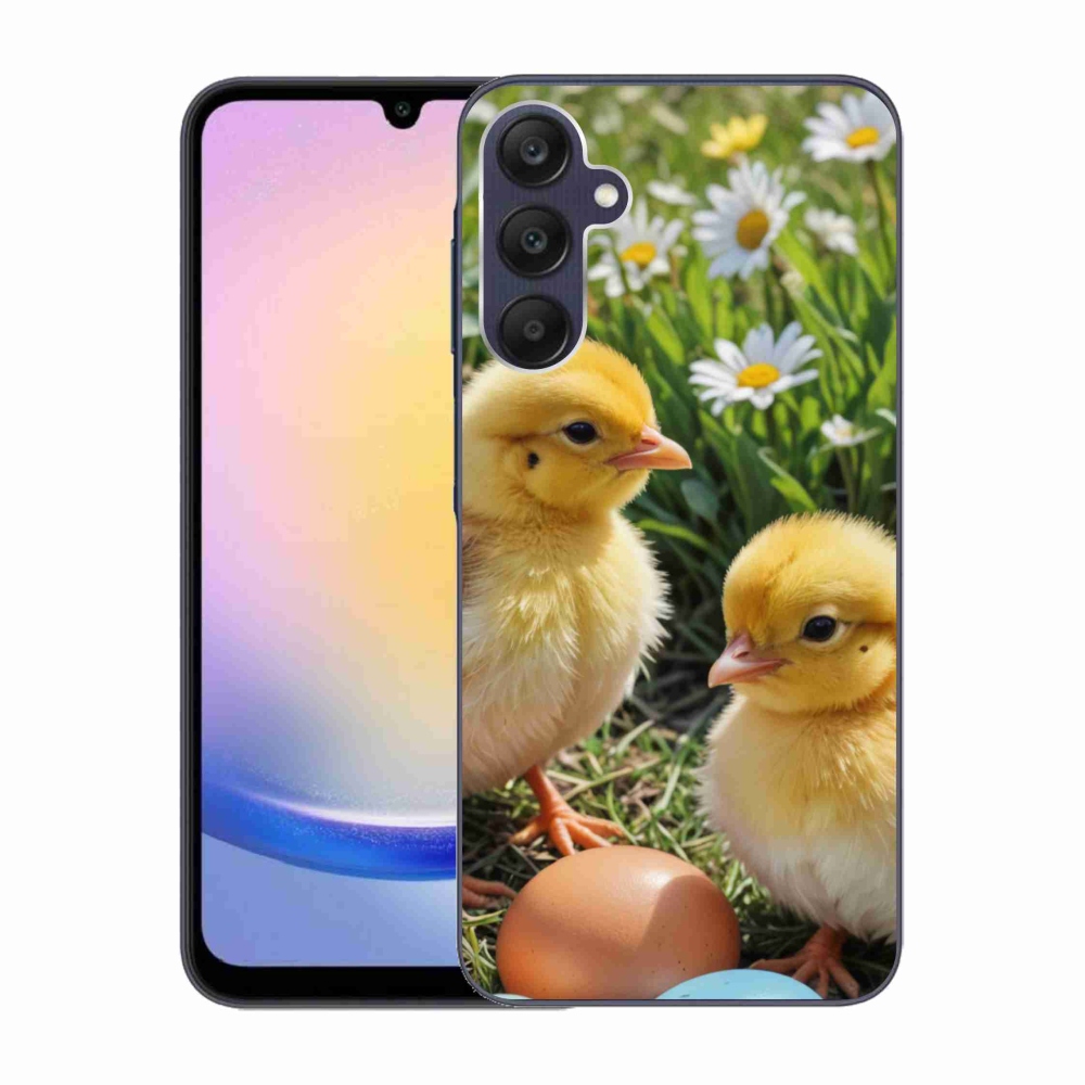 Zselés borítás mmCase Samsung Galaxy A25 5G - csirkékhez