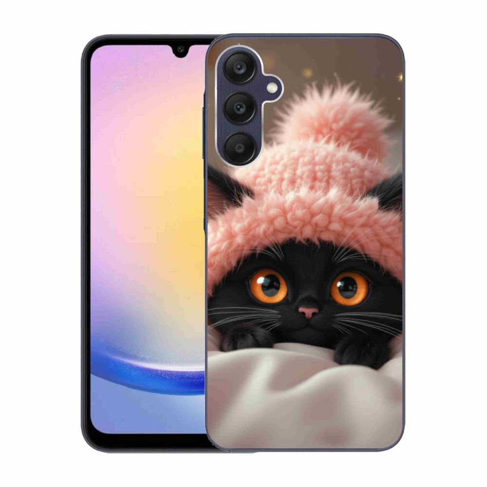 Gél borító mmCase Samsung Galaxy A25 5G - aranyos cica 7