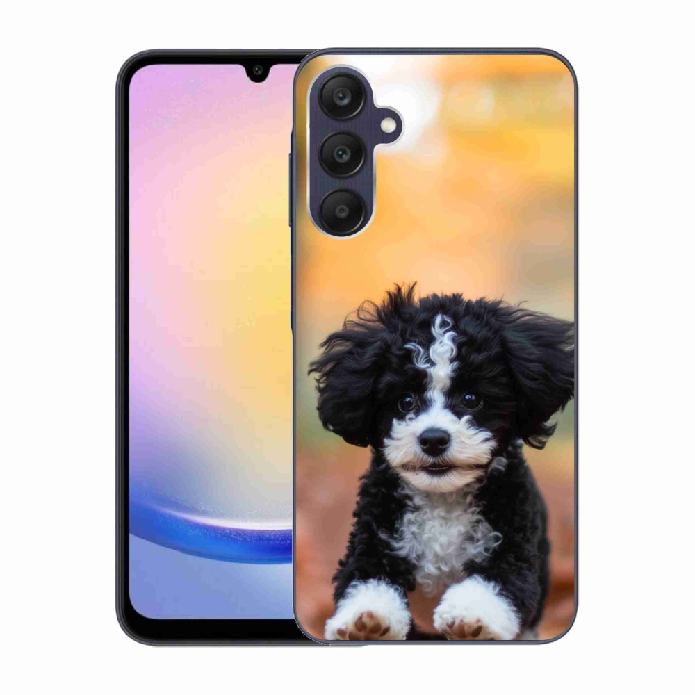 Gél borítás mmCase Samsung Galaxy A25 5G - aranyos kiskutya 2