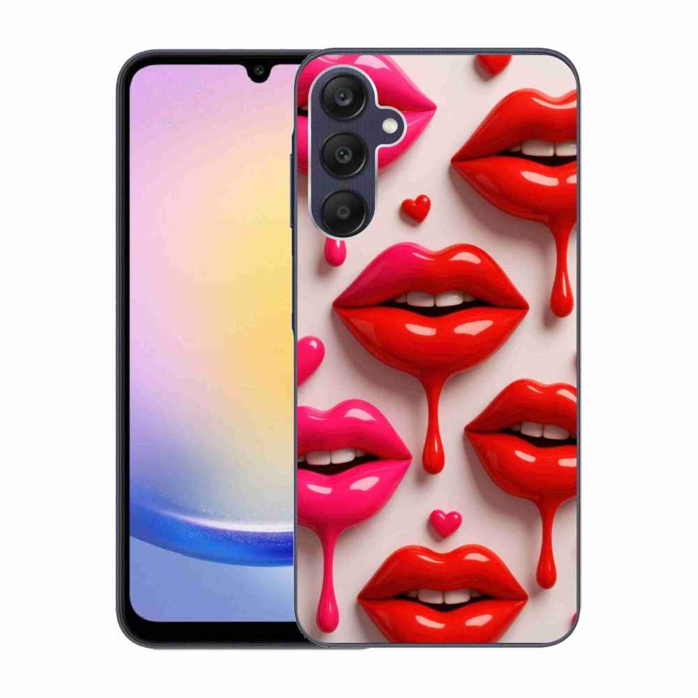 Zselés borítás mmCase Samsung Galaxy A25 5G - ajkak 2