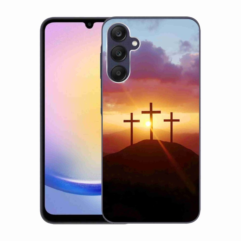 Gél borítás mmCase Samsung Galaxy A25 5G - három kereszt