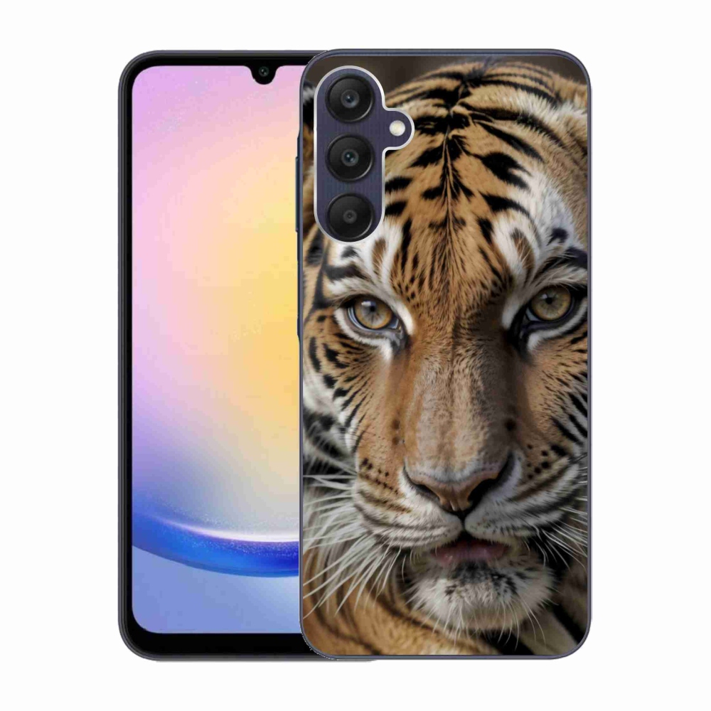 Zselés borítás mmCase Samsung Galaxy A25 5G - tigris nézet