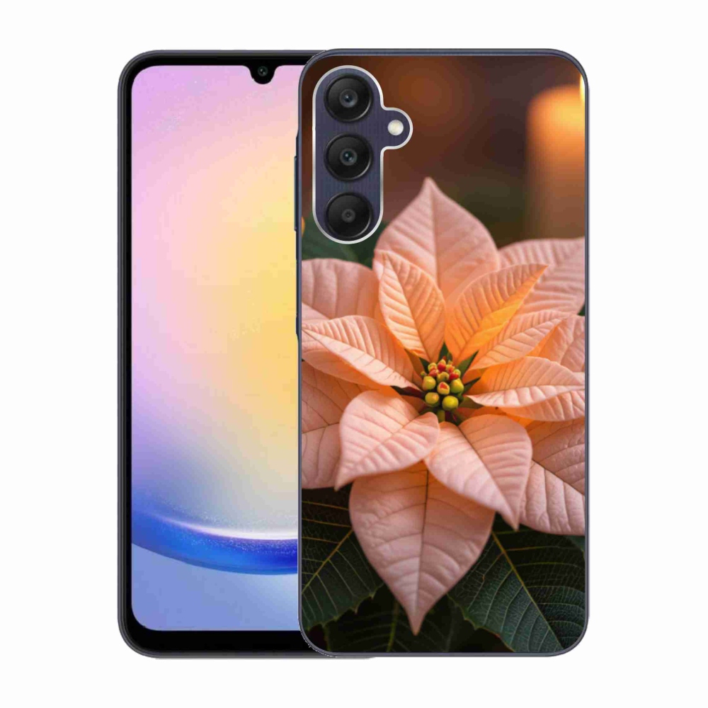 Zselés borítás mmCase Samsung Galaxy A25 5G - mikulásvirág