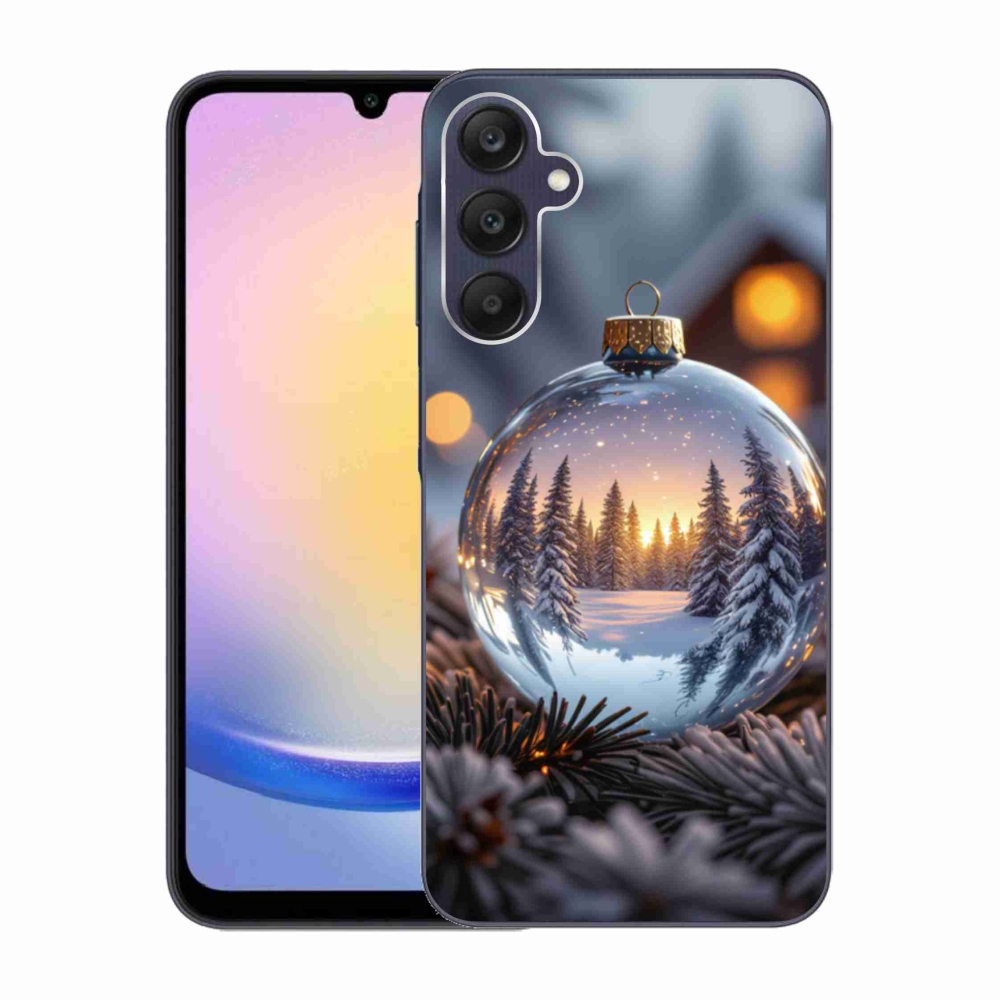 Gél borítás mmCase Samsung Galaxy A25 5G - Karácsonyi dekoráció