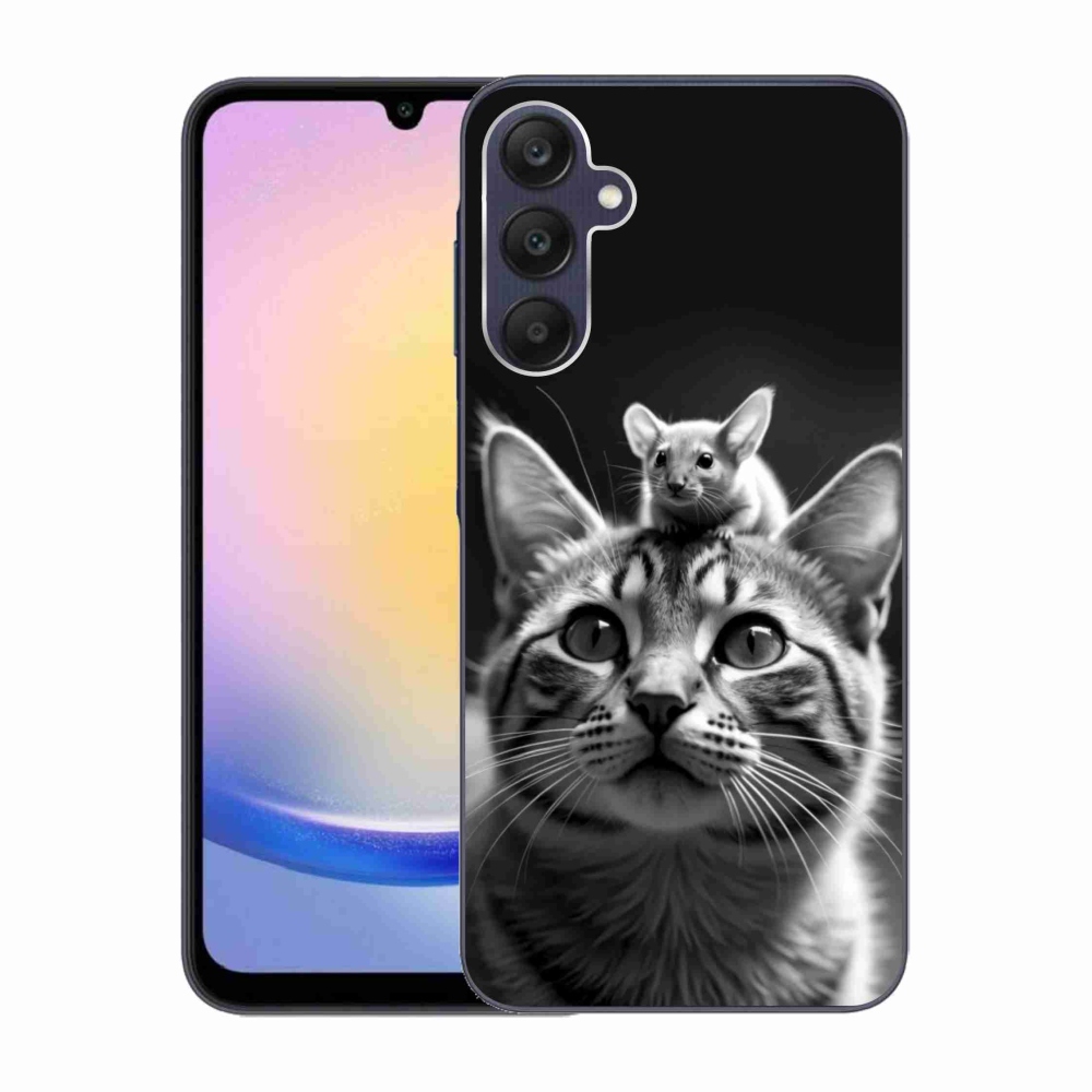 Gél borítás mmCase Samsung Galaxy A25 5G - állatbarátság 2