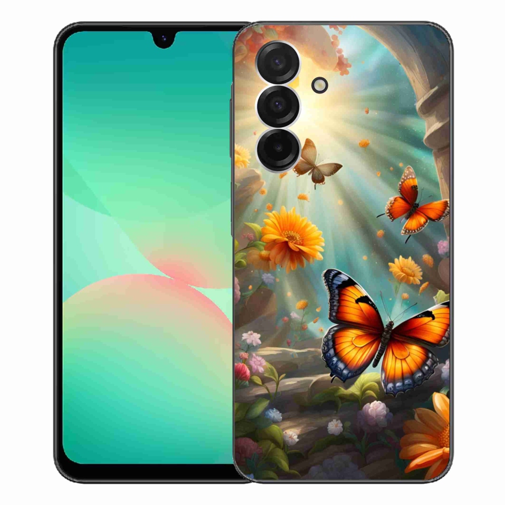 Gél borítás mmCase Samsung Galaxy A26 5G - pillangókert 2