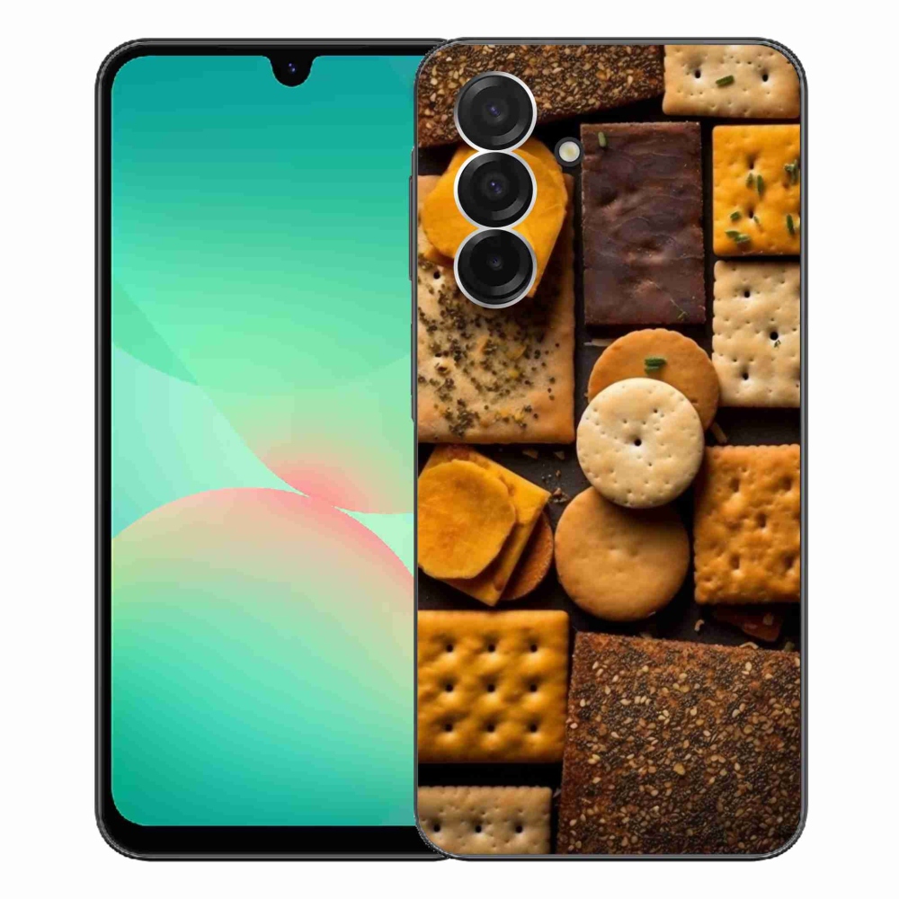 Zselés borítás mmCase Samsung Galaxy A26 5G - kekszek