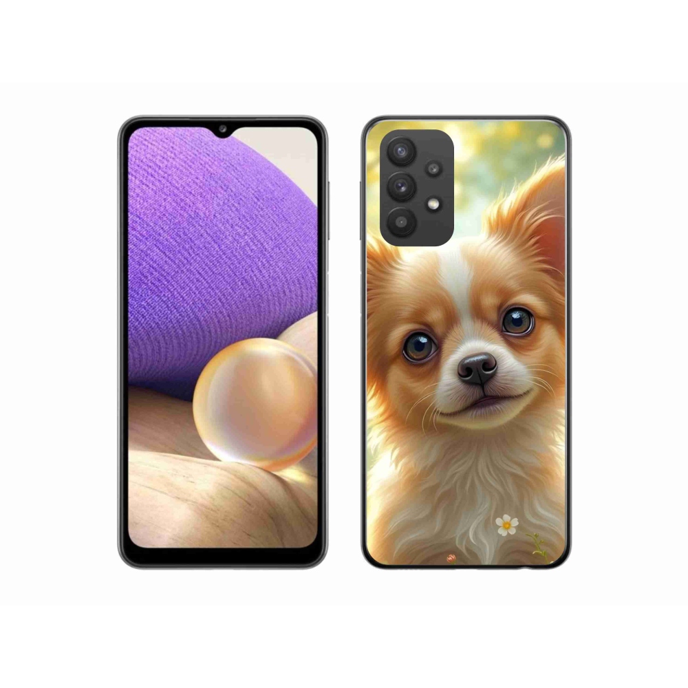 Gél borítás mmCase Samsung Galaxy A32 5G - chihuahua 5