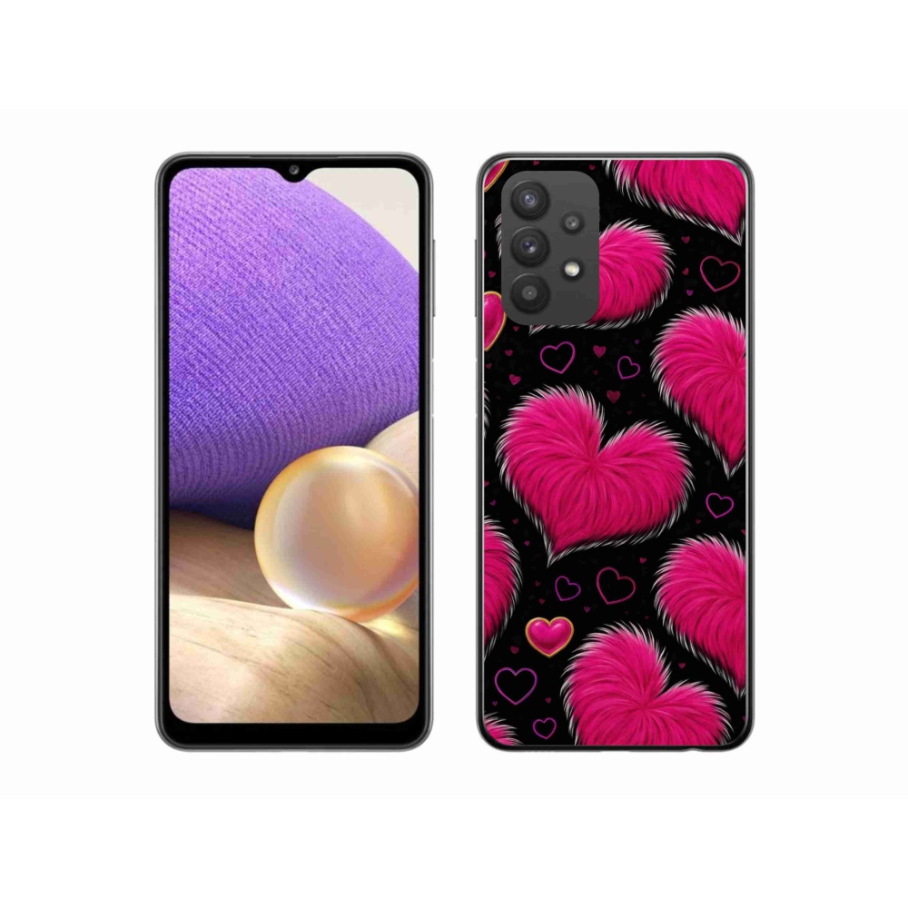 Gél borítás mmCase Samsung Galaxy A32 5G - puha szív - Samsung Galaxy A32 5G - puha szív