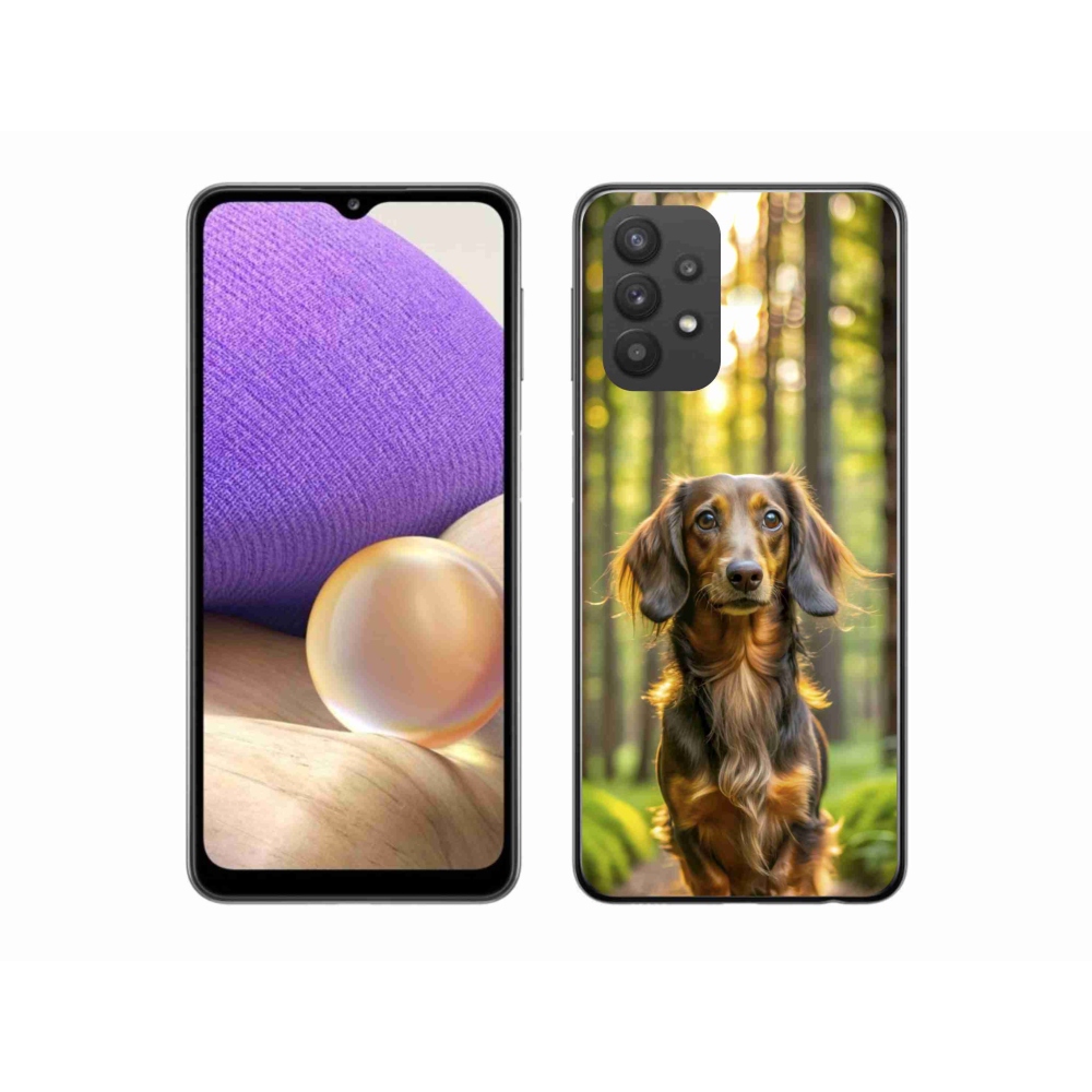 Gél védőhuzat mmCase Samsung Galaxy A32 5G - tacskó 4