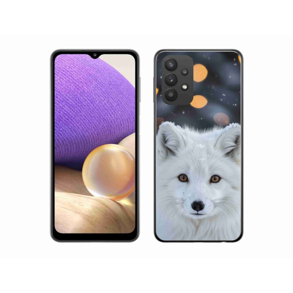 Gél védőhuzat mmCase Samsung Galaxy A32 5G - polár róka