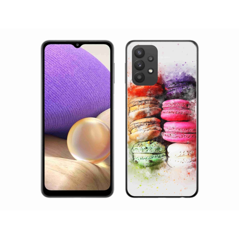 Zselés borítás mmCase Samsung Galaxy A32 5G - makarónikhoz