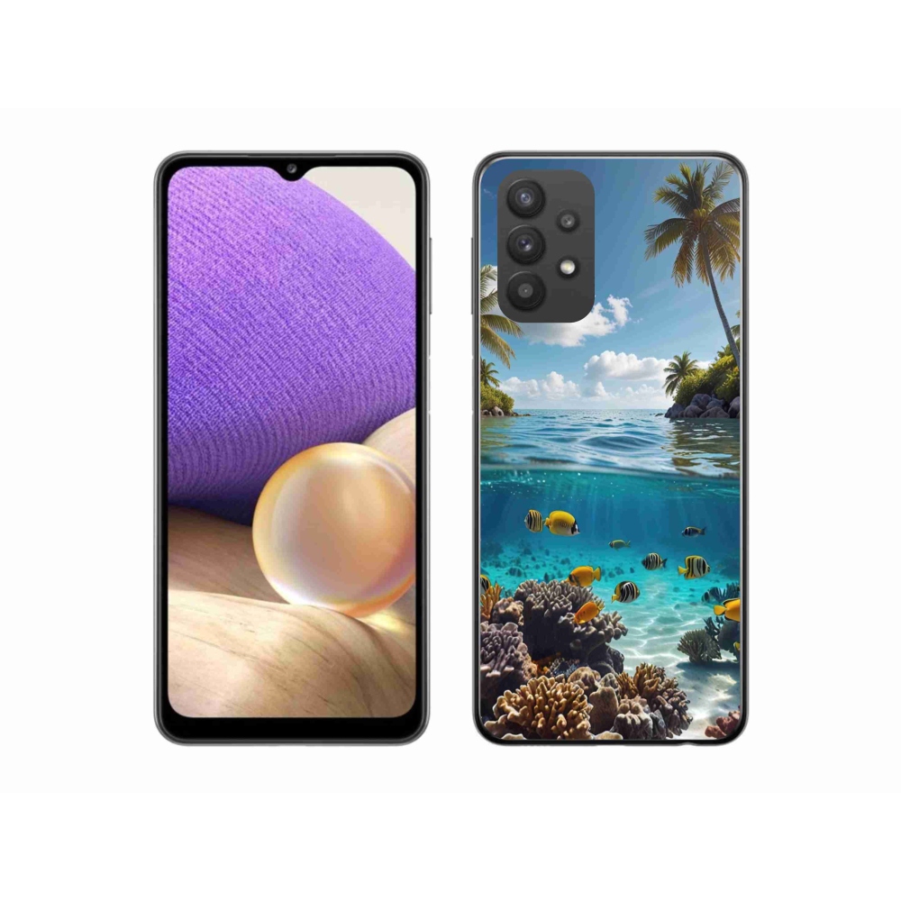 Gél borítás mmCase Samsung Galaxy A32 5G - Sea World 4