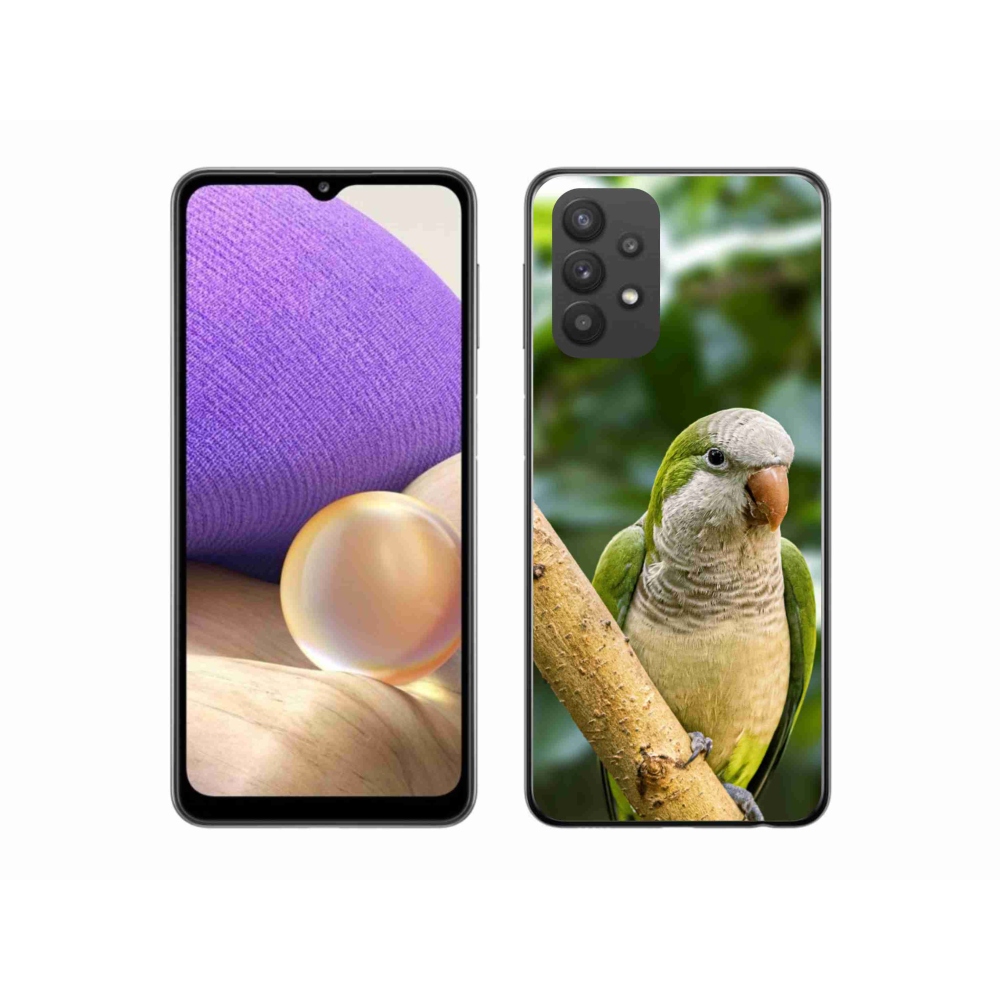 Gél védőhuzat mmCase Samsung Galaxy A32 5G - papagáj