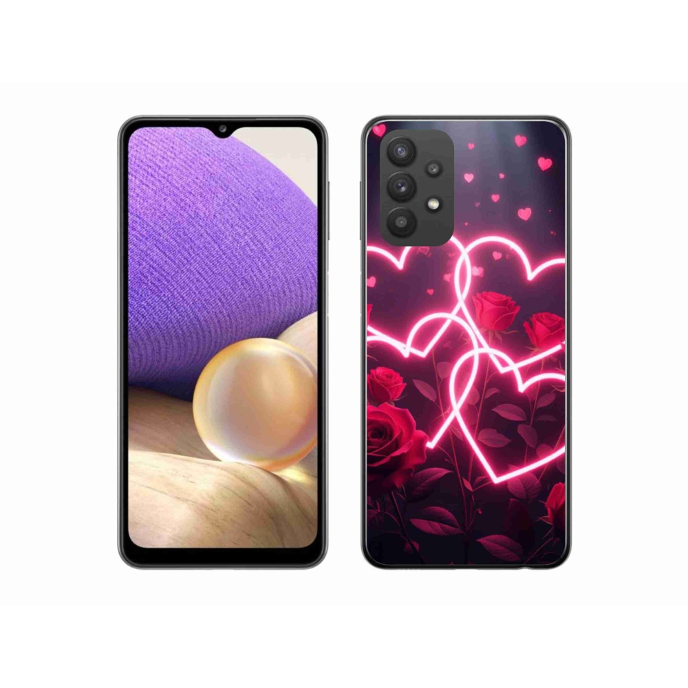 Gél borítás mmCase Samsung Galaxy A32 5G - a szerelem szíve