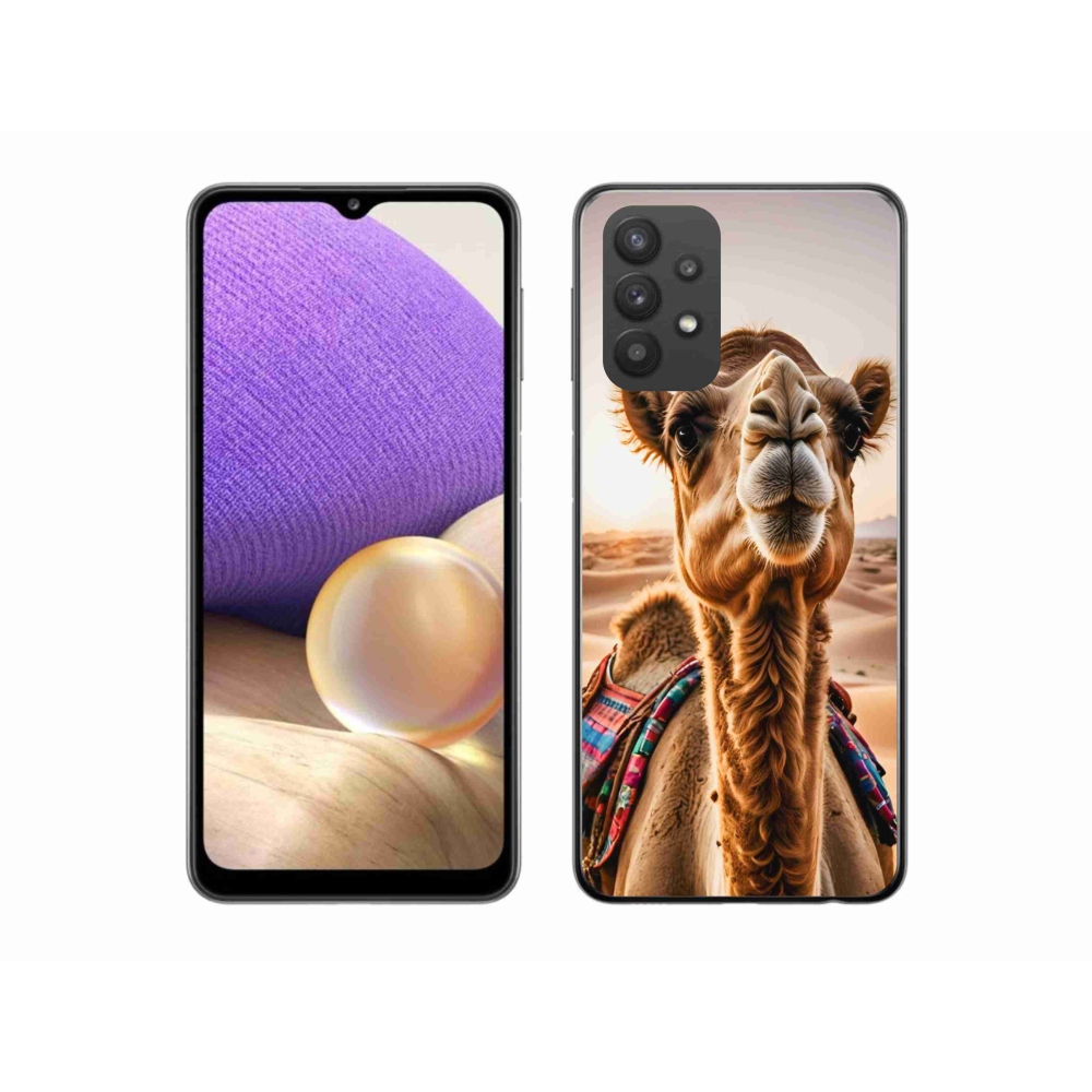 Zselés borítás mmCase Samsung Galaxy A32 5G - teve színű tok