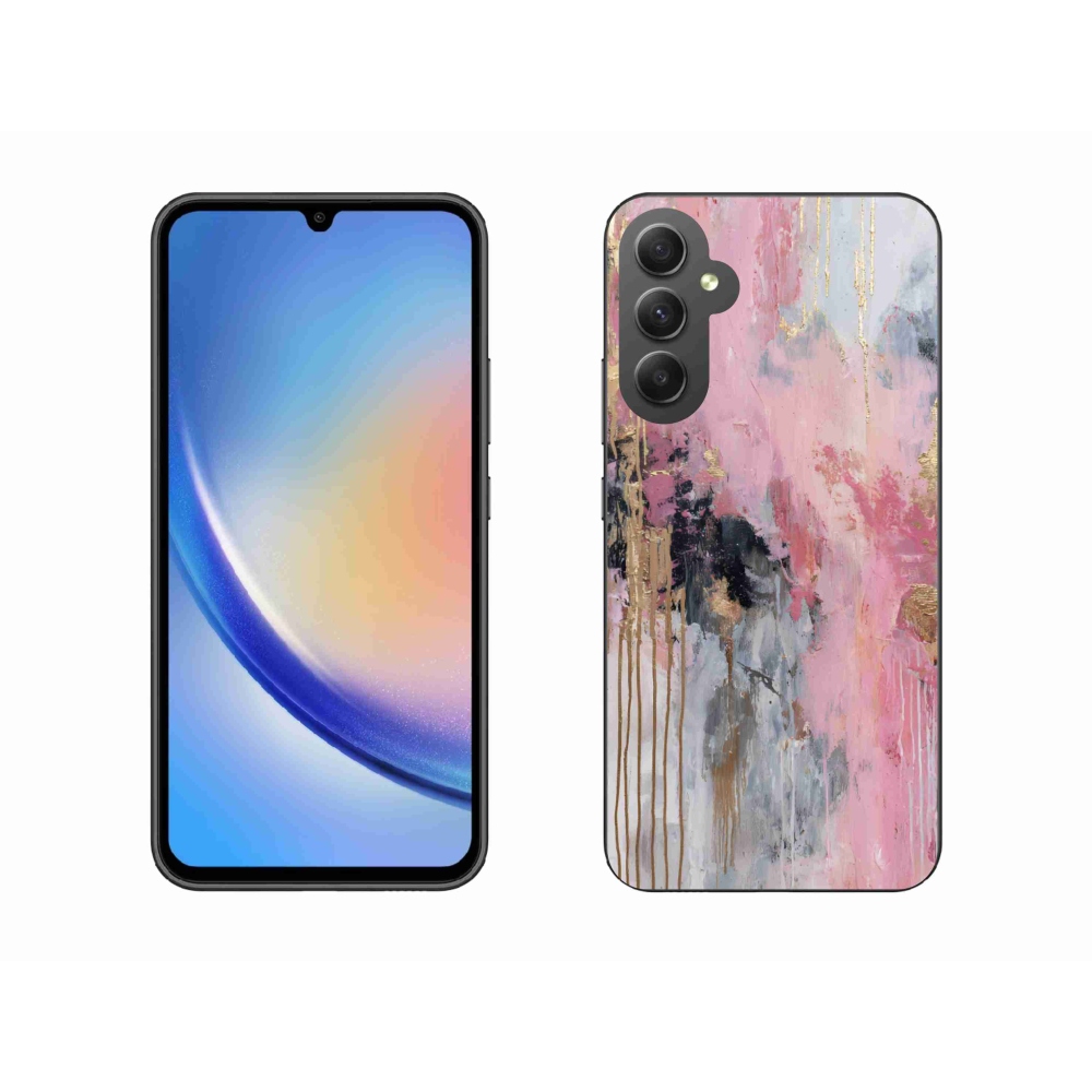 Gél borítás mmCase Samsung Galaxy A34 5G - absztrakt motívum 49