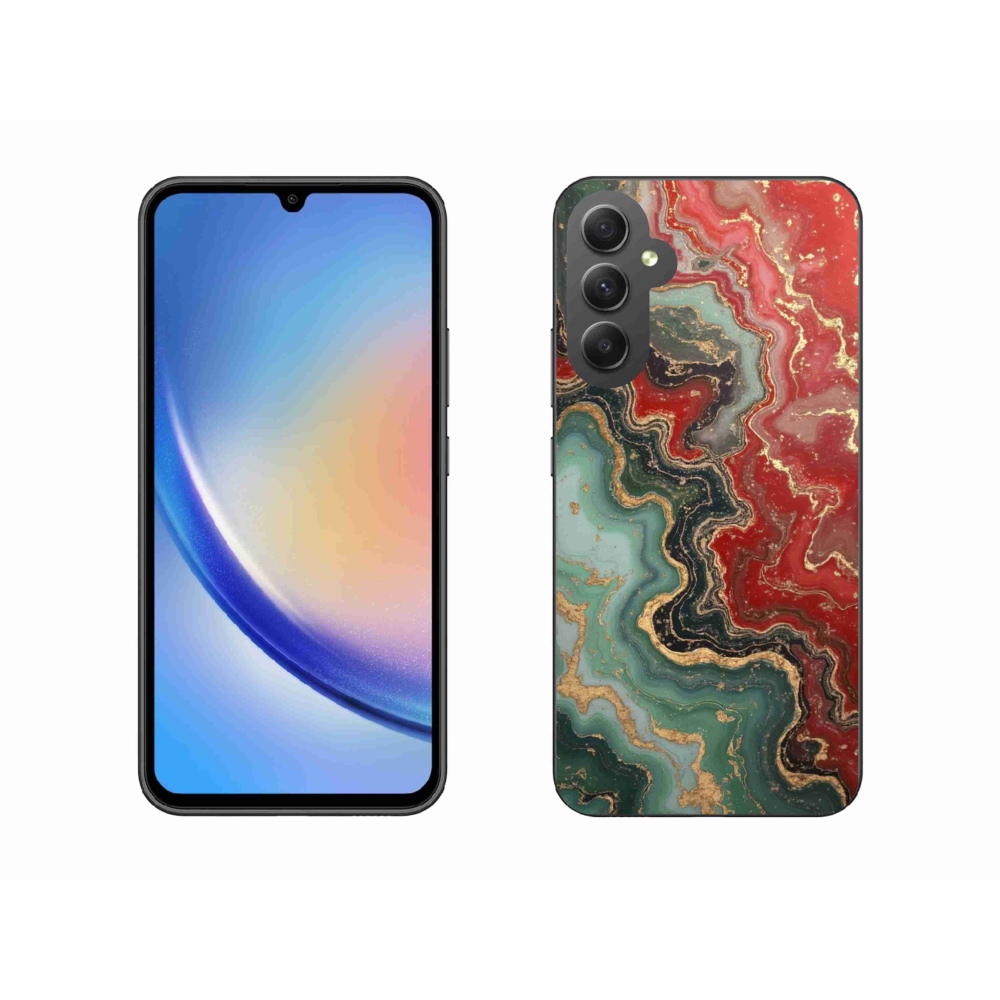 Zselés borítás mmCase Samsung Galaxy A34 5G - absztrakt motívum 55