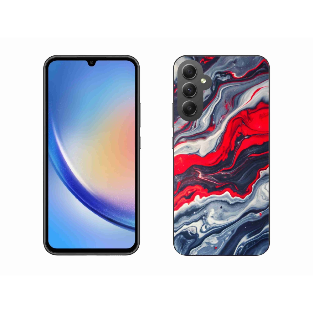 Gél borítás mmCase Samsung Galaxy A34 5G - absztrakt motívum 59