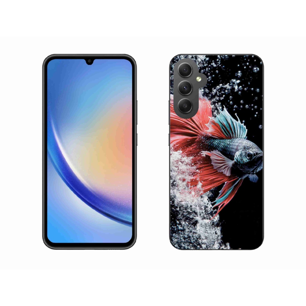 Gél borítás mmCase Samsung Galaxy A34 5G - vadász változatos