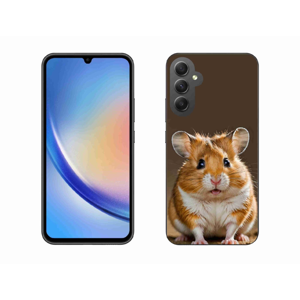 Zselés borítás mmCase Samsung Galaxy A34 5G - hörcsög