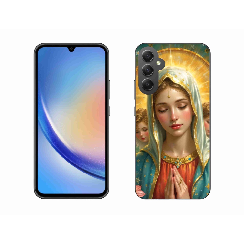 Gél borítás mmCase Samsung Galaxy A34 5G - vallási motívum 3