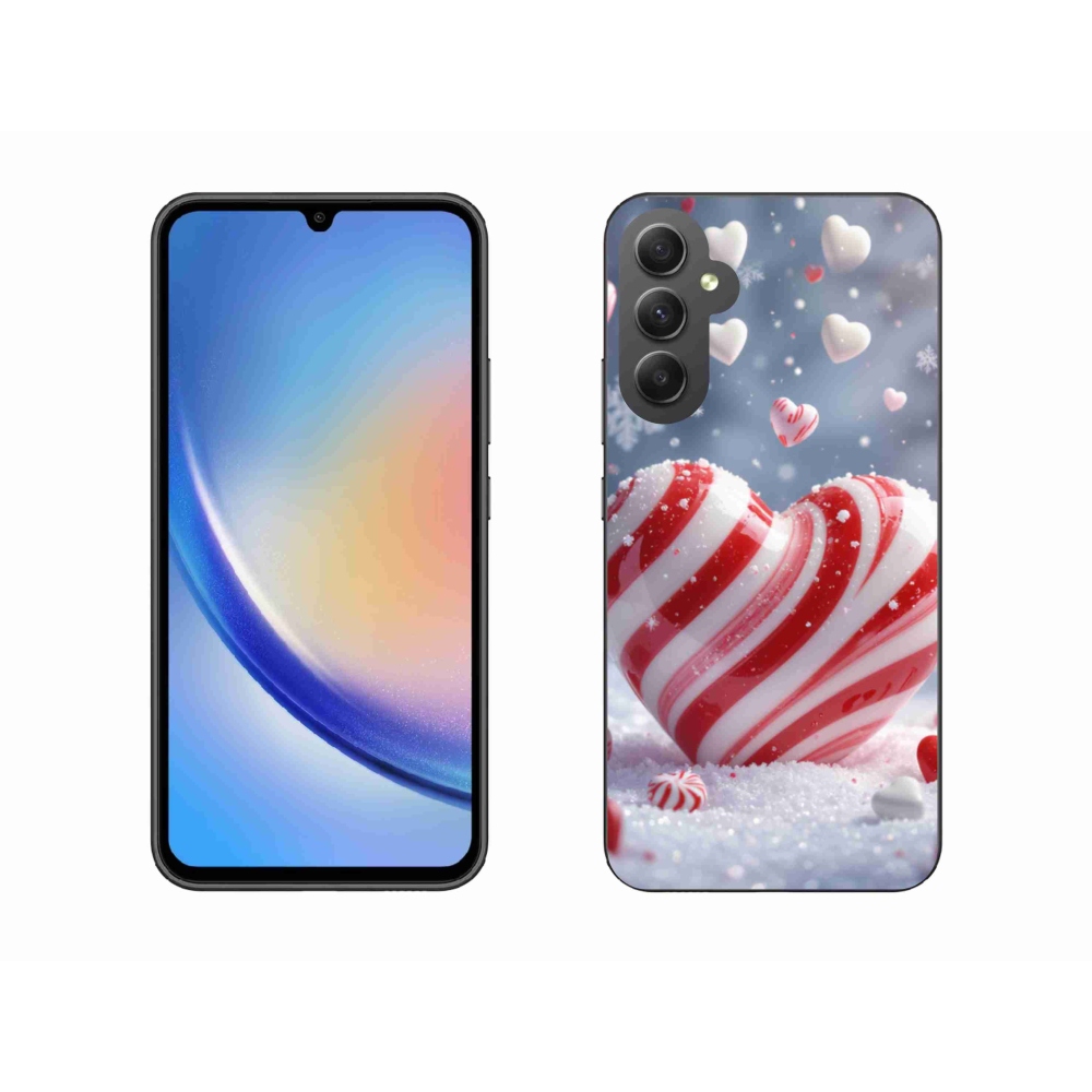 Gél borítás mmCase Samsung Galaxy A34 5G - édes szív