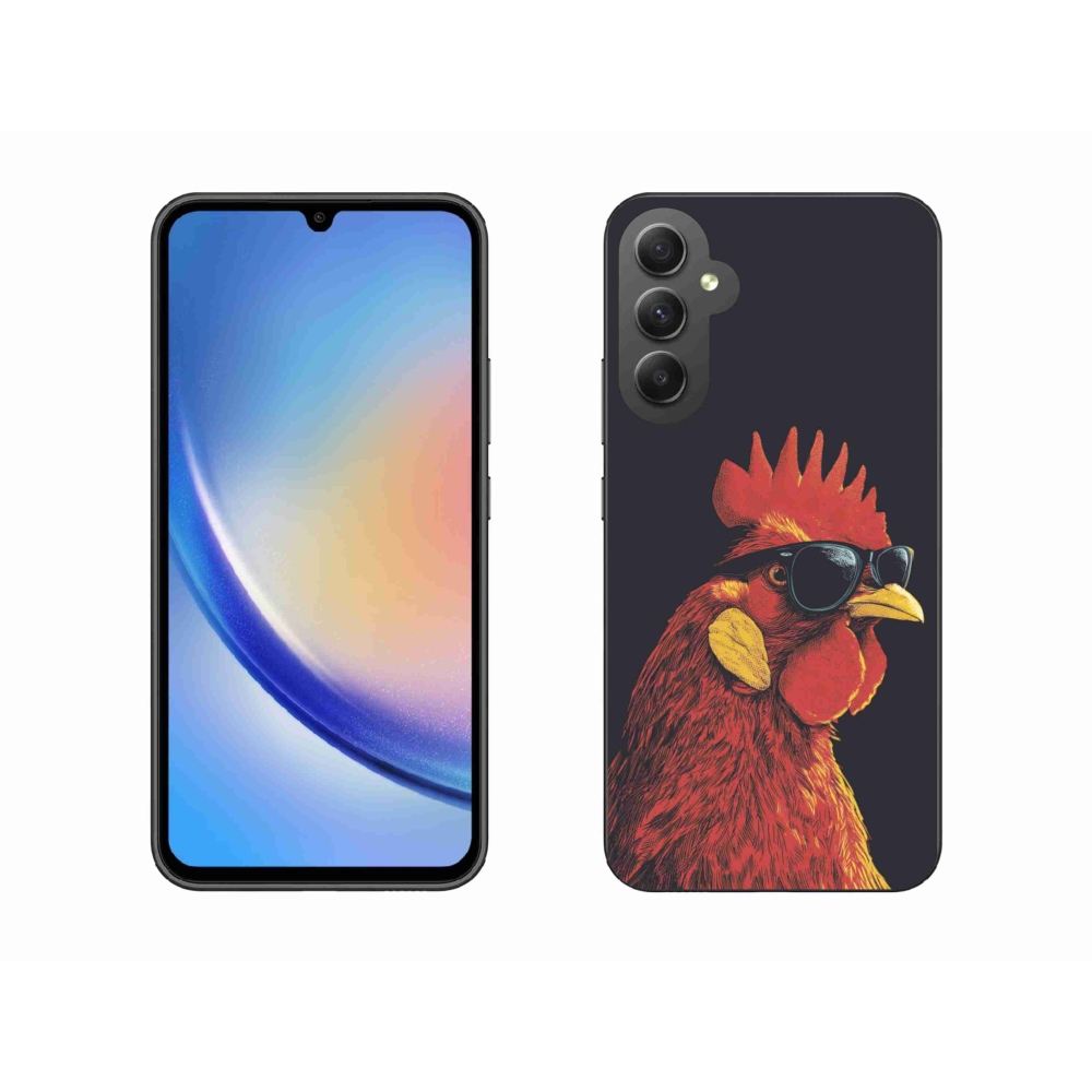 Gél borítás mmCase Samsung Galaxy A34 5G - stílusos kakas