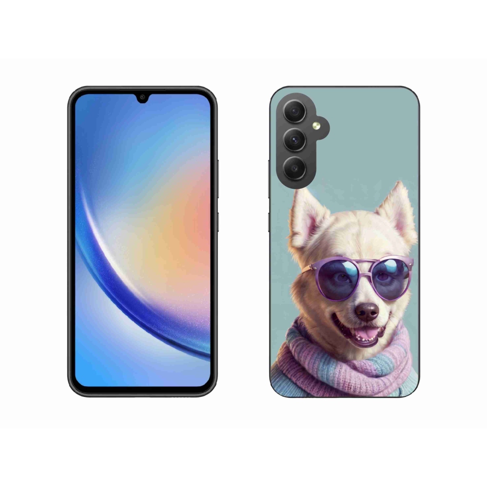 Gél védőhuzat mmCase Samsung Galaxy A34 5G - stílusos német fűszeres