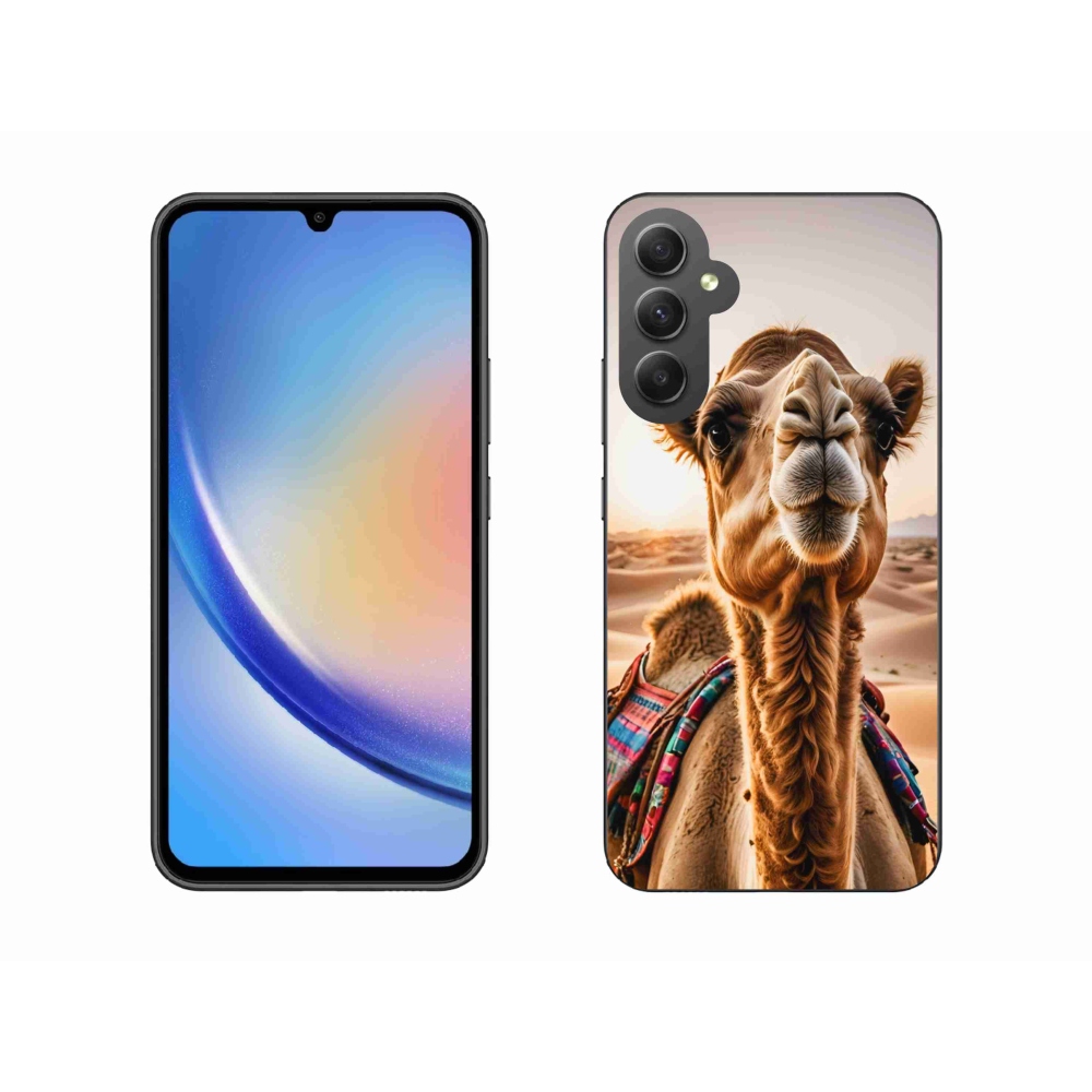 Zselés borítás mmCase Samsung Galaxy A34 5G - teve színű tok