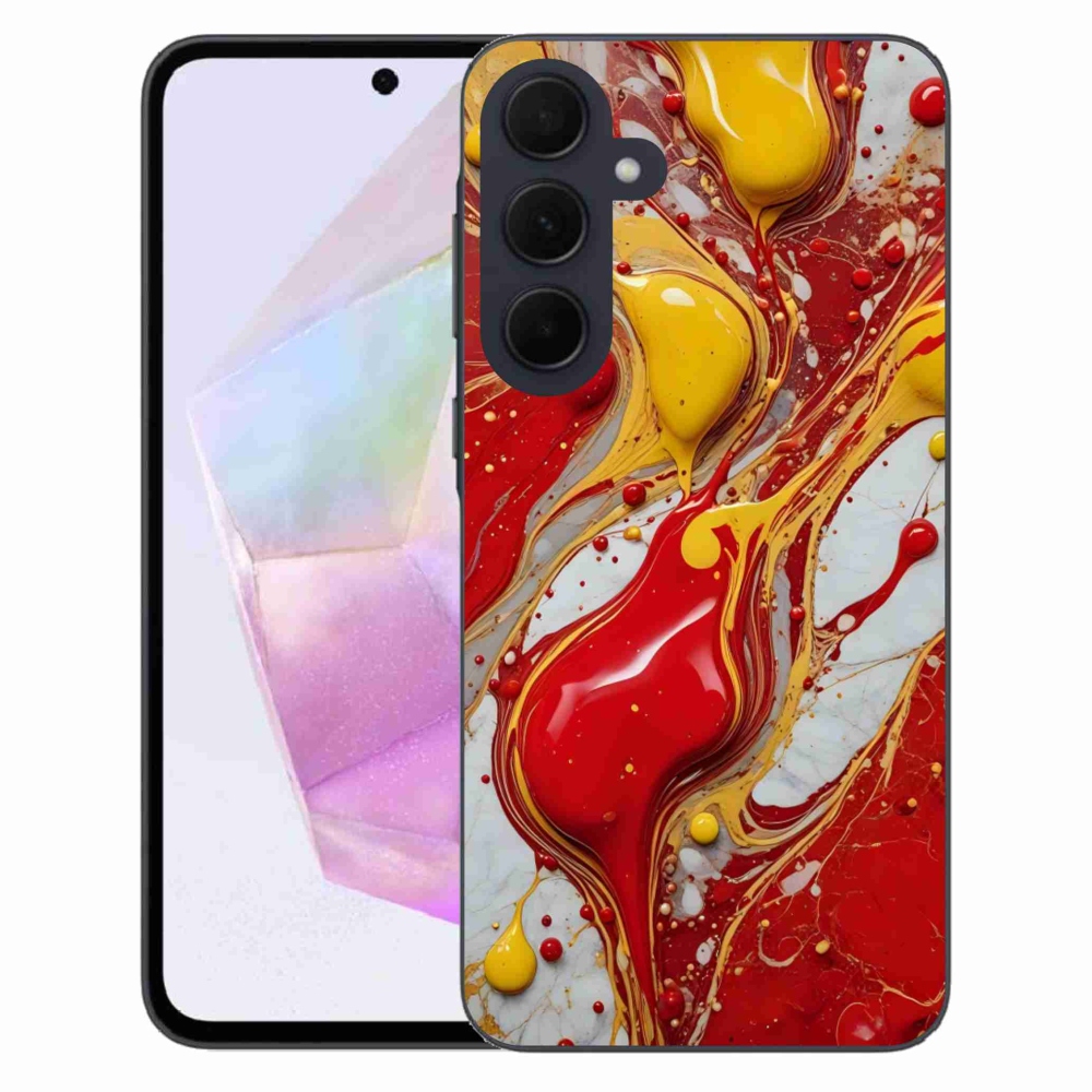 Zselés borítás mmCase Samsung Galaxy A35 5G - absztrakt motívum 42