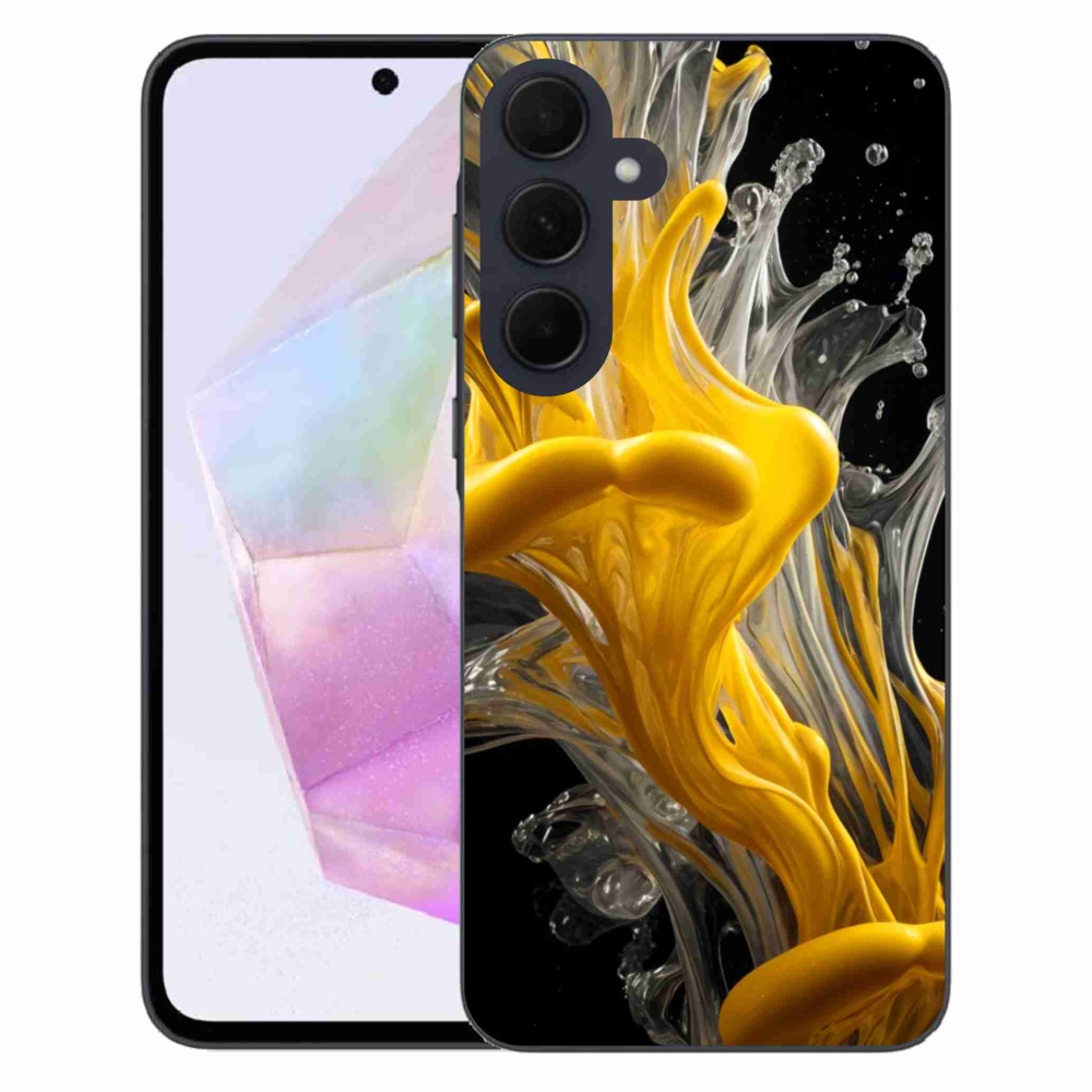 Gél borítás mmCase Samsung Galaxy A35 5G - absztrakt motívum 48