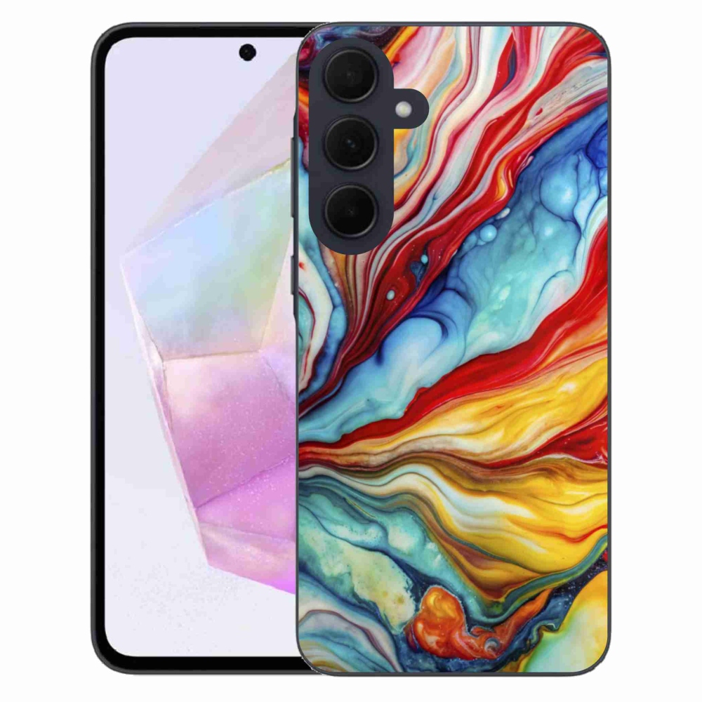 Gél borítás mmCase Samsung Galaxy A35 5G - absztrakt motívum 58