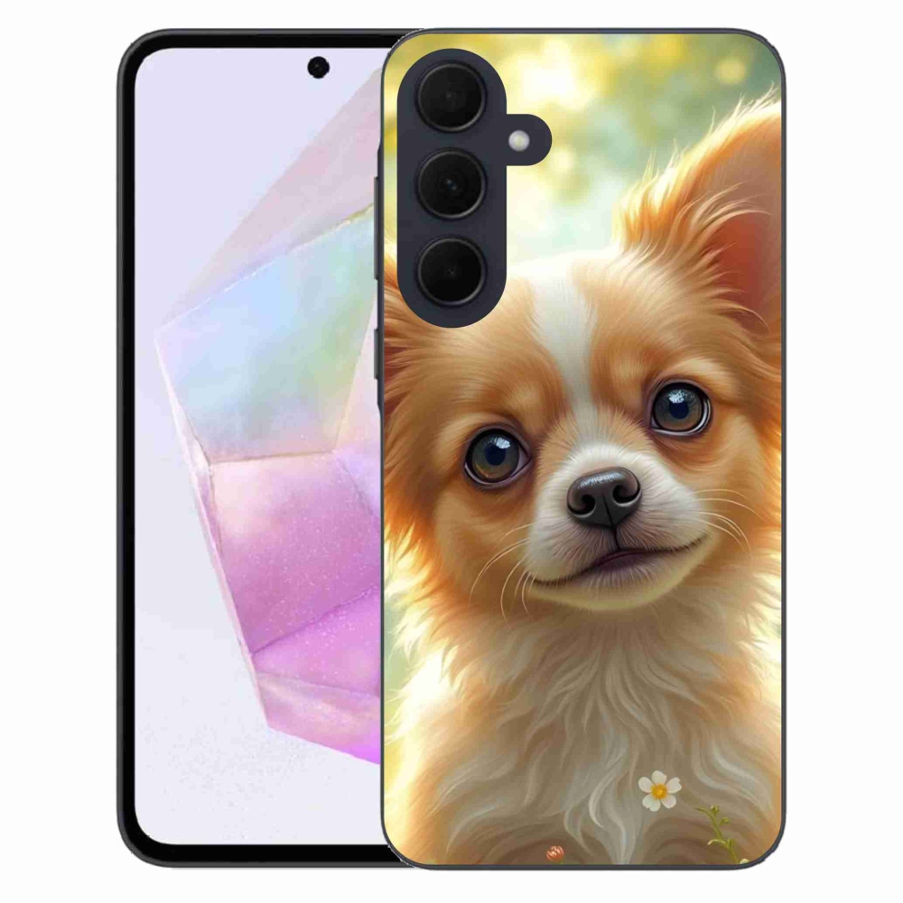 Gél borítás mmCase Samsung Galaxy A35 5G - chihuahua 5