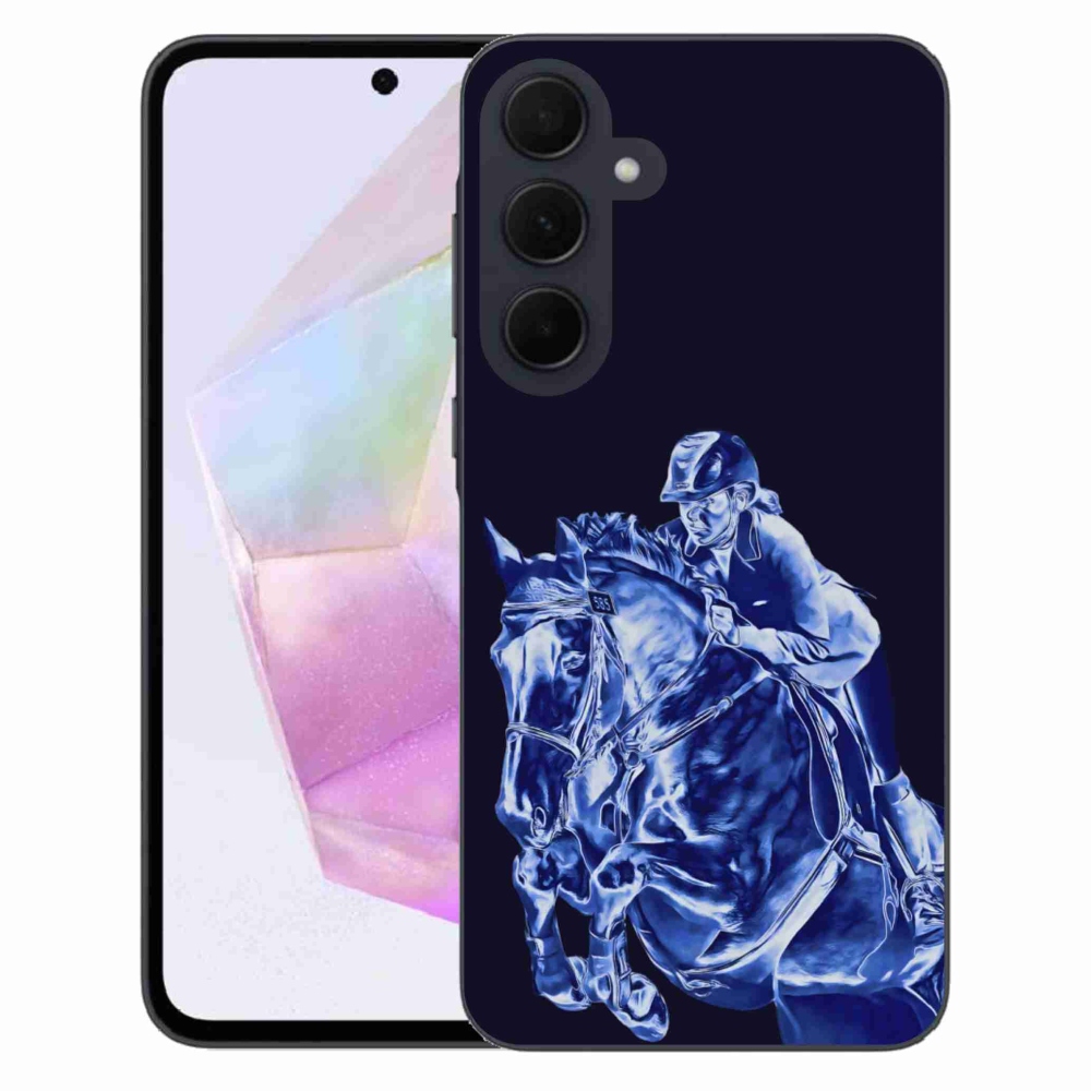 Zselés borítás mmCase Samsung Galaxy A35 5G - versenyló számára