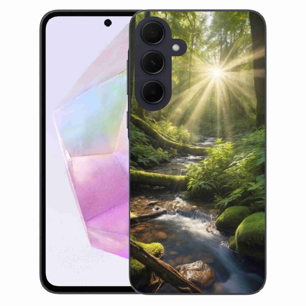 Gél borítás mmCase Samsung Galaxy A35 5G - erdő mélysége