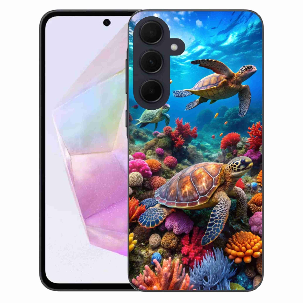 Gél borítás mmCase Samsung Galaxy A35 5G - Sea World 2