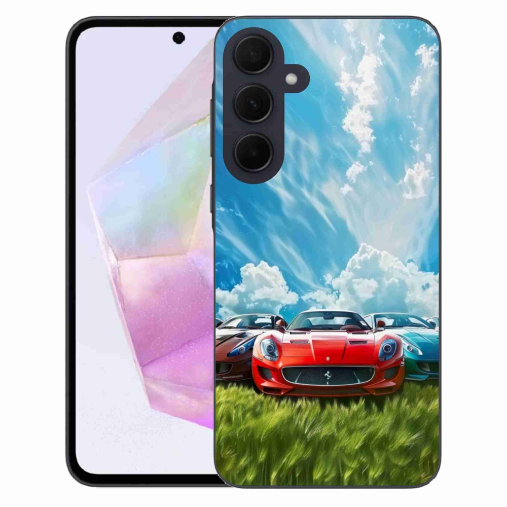 Gél borítás mmCase Samsung Galaxy A35 5G - sportkocsikhoz