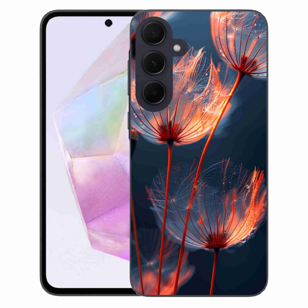 Zselés borítás mmCase Samsung Galaxy A35 5G - világító pehely