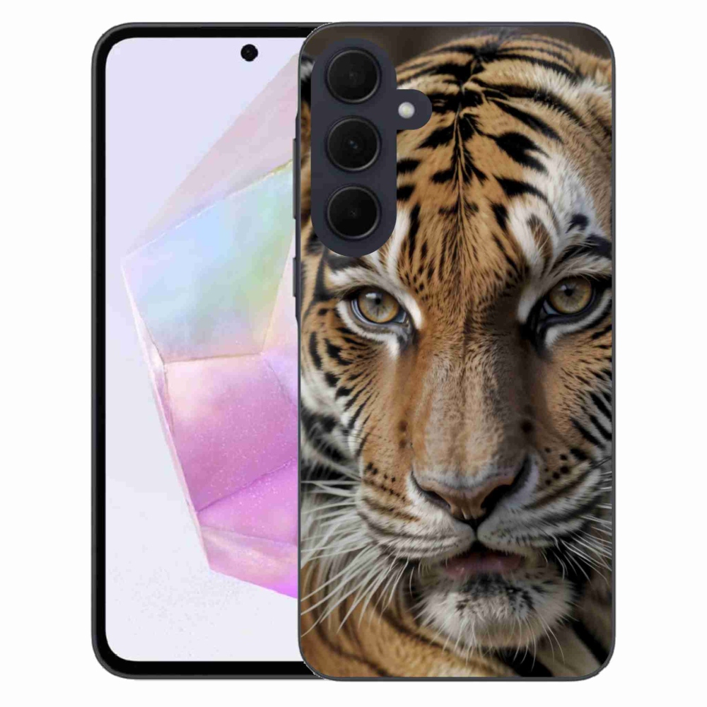 Zselés borítás mmCase Samsung Galaxy A35 5G - tigris nézet