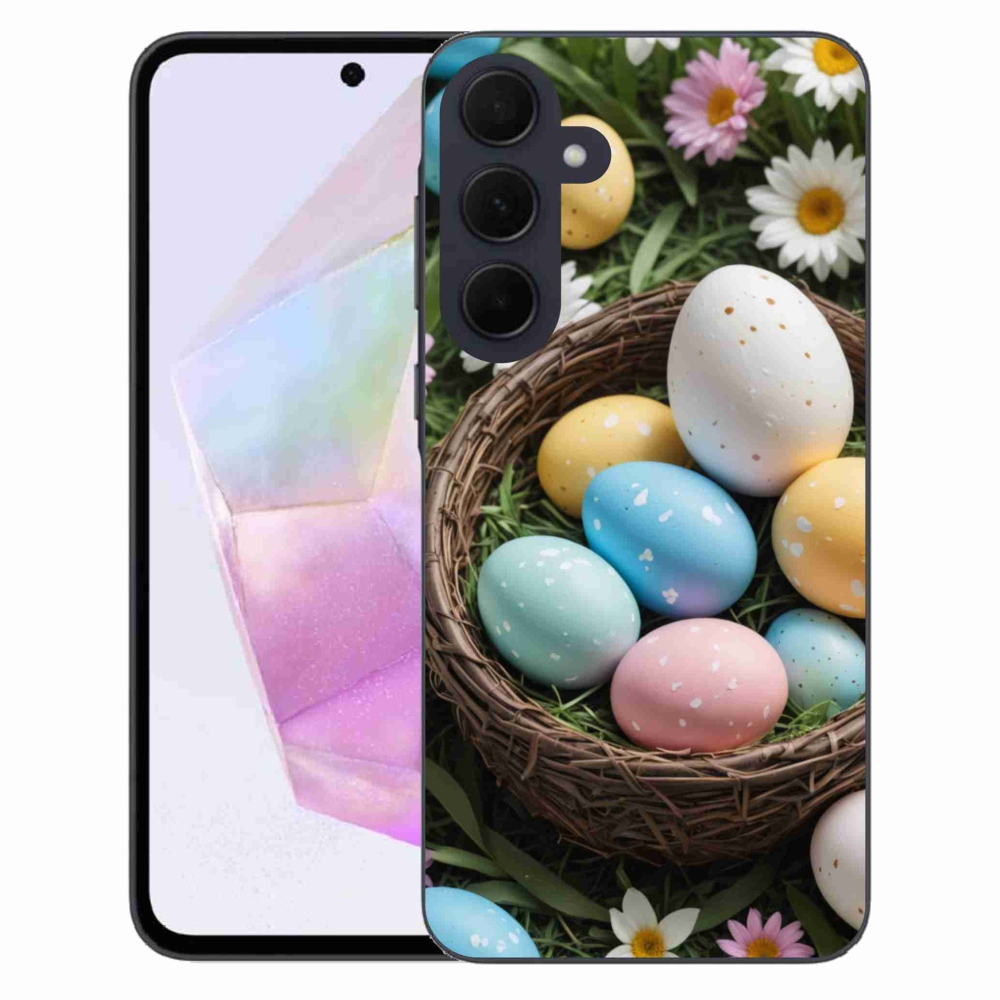 Gél borítás mmCase Samsung Galaxy A35 5G - Húsvéti tojások 2
