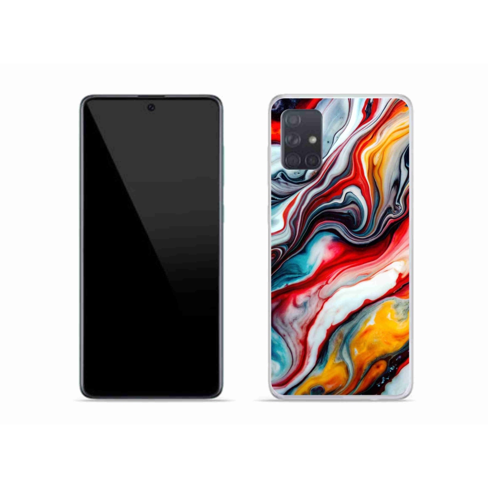 Gél védőhuzat mmCase Samsung Galaxy A51 készülékhez - absztrakt motívum 35