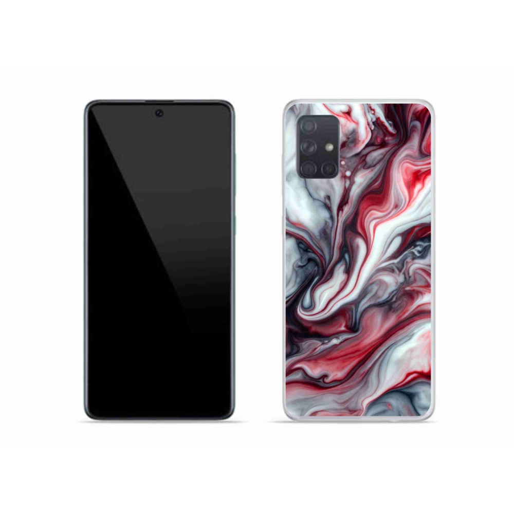 Zselés borítás mmCase Samsung Galaxy A51 készülékhez - absztrakt motívum 37