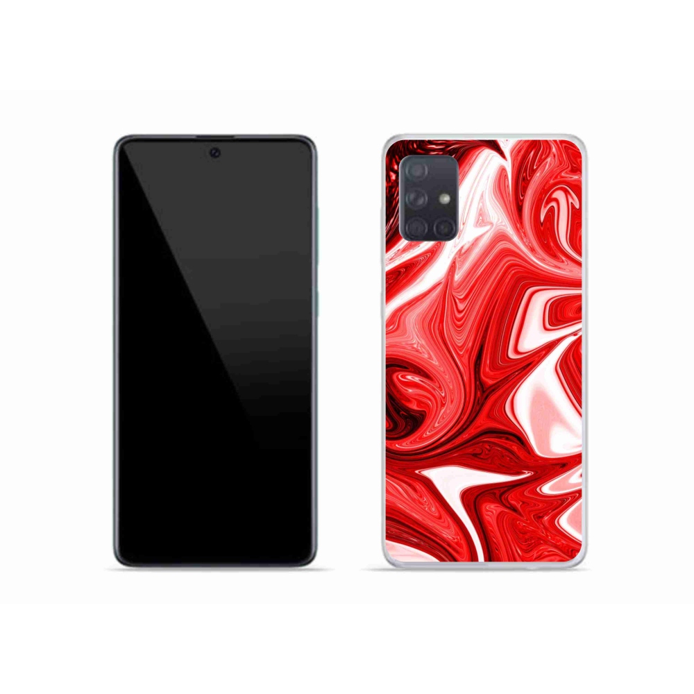 Zselés borítás mmCase Samsung Galaxy A51 készülékhez - absztrakt motívum 43